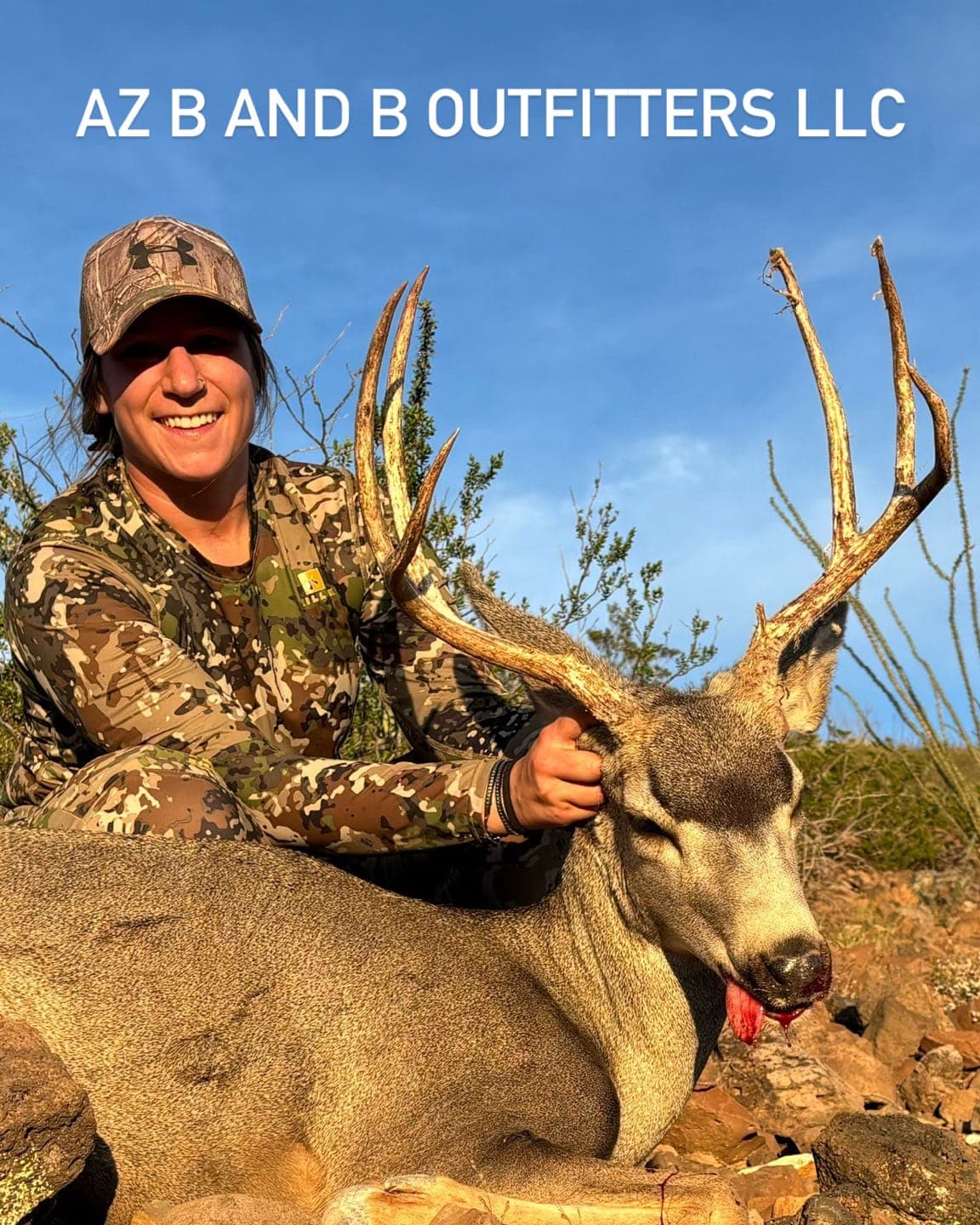 Mule deer hunting photo 5 - Arizona hunting with AZ B and B Outfitters LLC
