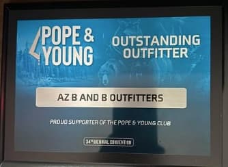 Billy Gonzales Pope and Young Club Outstanding Outfitter of the Year award