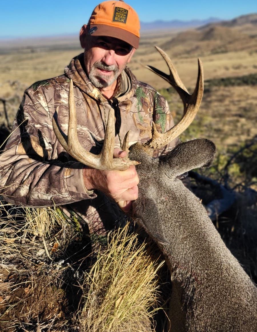 Guided Arizona Coues deer hunt with AZ B and B Outfitters — trophy buck taken on a southern Arizona spot and stalk